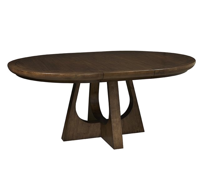 350 Round Dining with leaf