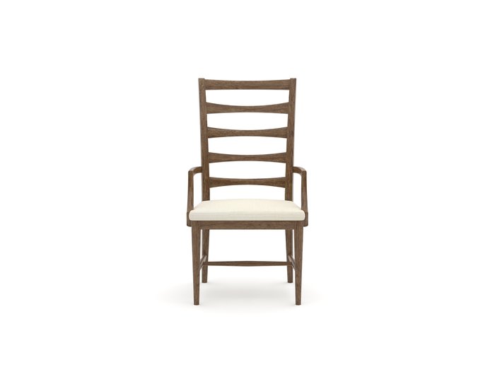 50-633A Ladderback Arm Chair Render Front 1226