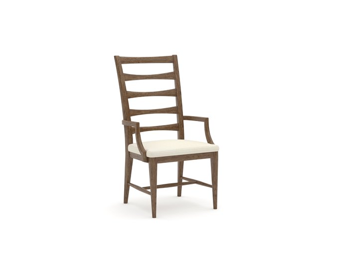 50-633A Ladderback Arm Chair Render Perspective 1226