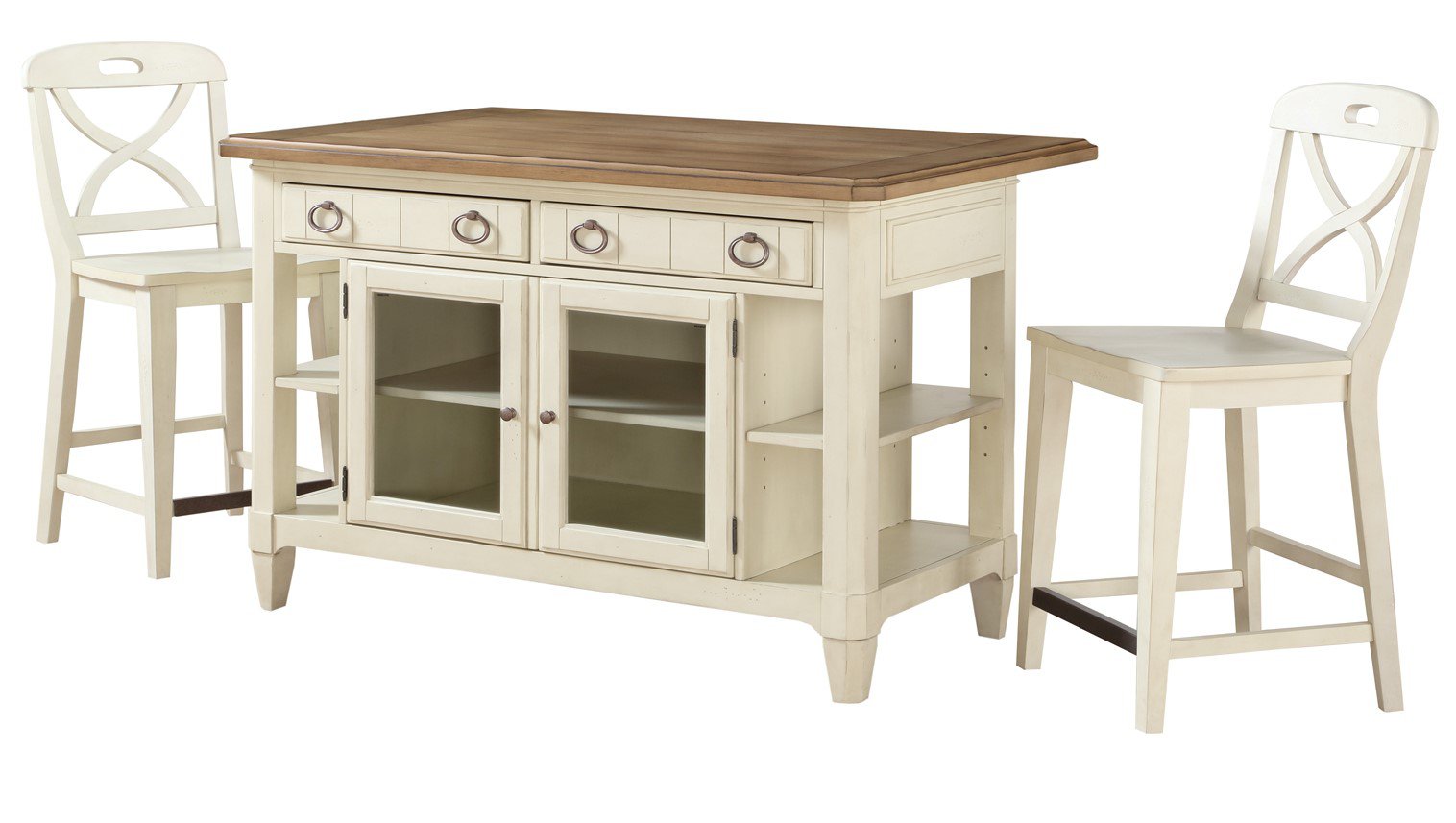 X Back Counter Stool Palmetto Home